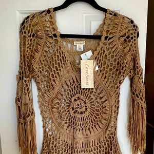 Beach Cover up Love Sense New Large